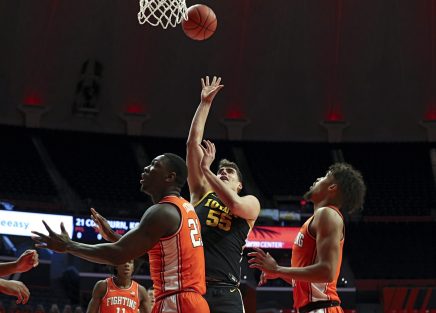 Iowa Men's Basketball at Illinois