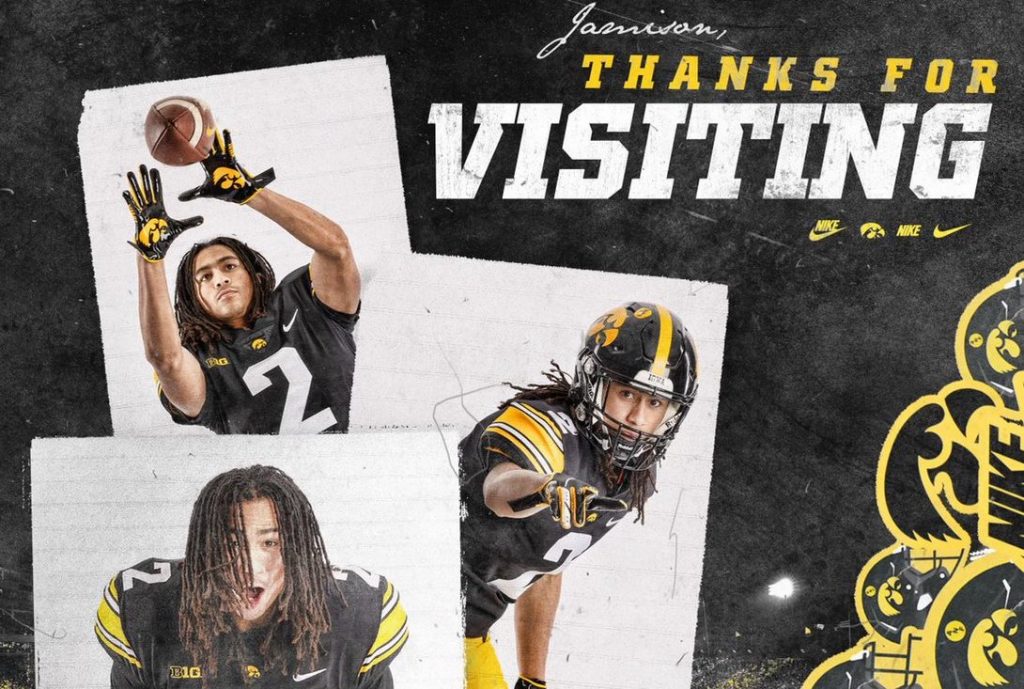 Iowa adds Michigan 3-star cornerback to its 2022 recruiting class - Hawk  Fanatic