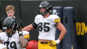 Former Iowa defensive lineman Lukas Van Ness has come long way in short  time - Hawk Fanatic