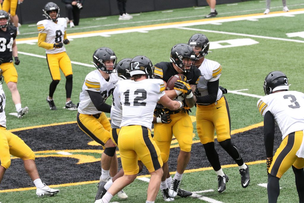 Photo Gallery Iowa Football Spring Practice Hawk Fanatic