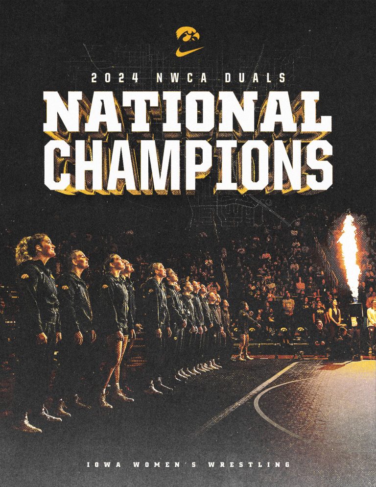 Iowa women's wrestling wins 2024 NWCA National Duals Hawk Fanatic