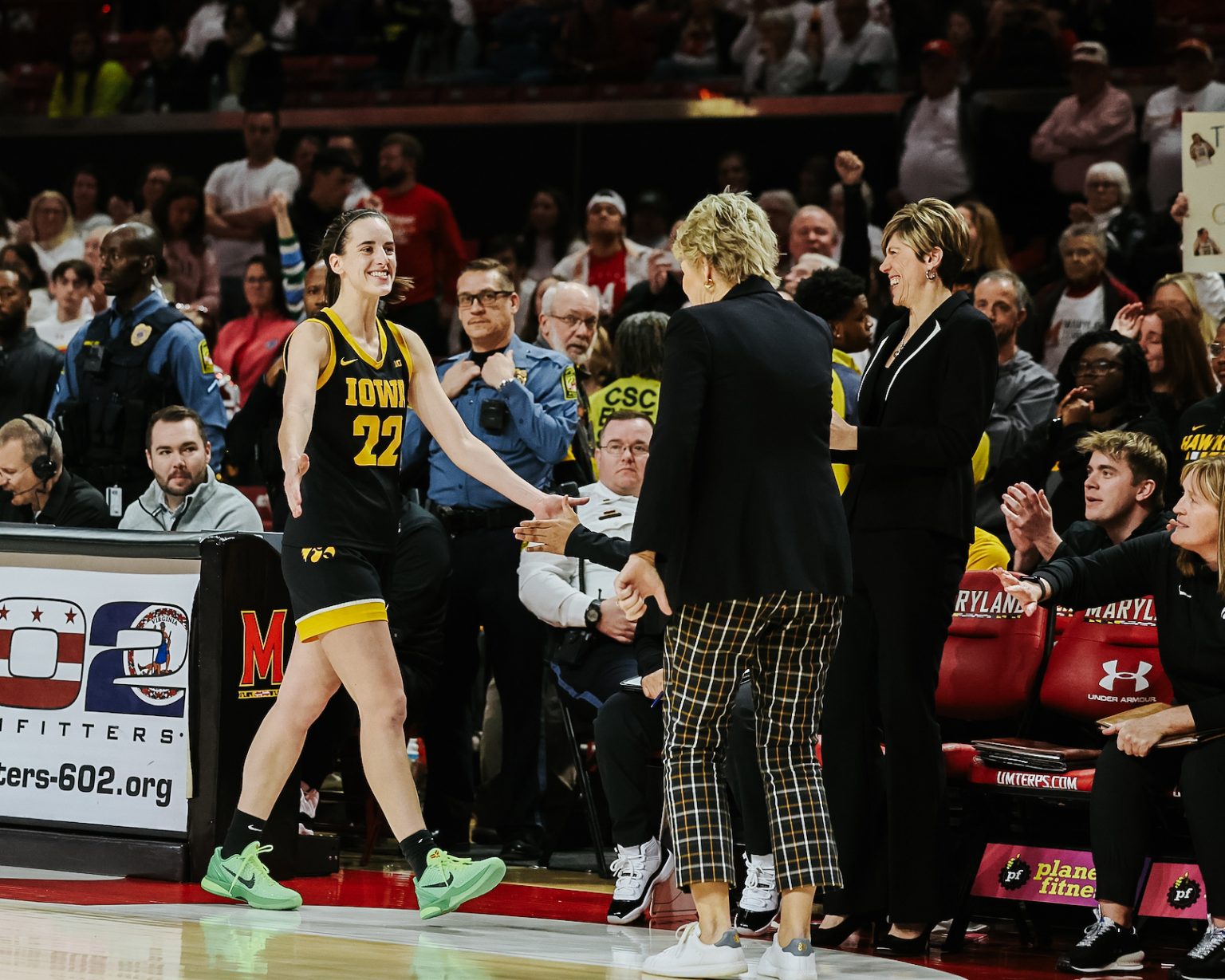 Iowa Women Give Lisa Bluder Her First Win At Maryland - Hawk Fanatic