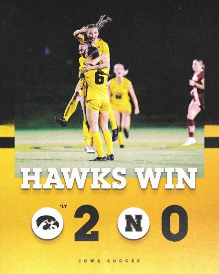 Iowa 2-0 win over Nebraska