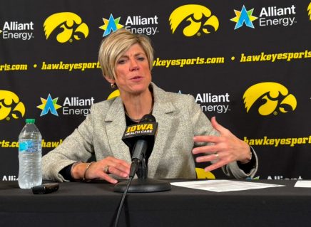 Jan Jensen afer 84-63 win over Purdue Jan Jensen afer 84-63 win over Purdue