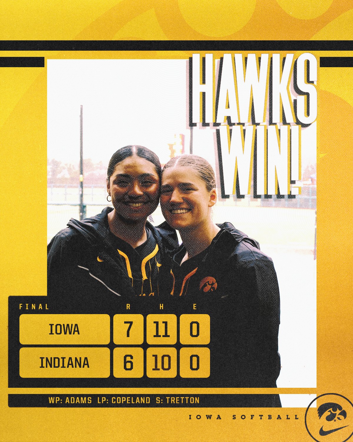 softball beats indy