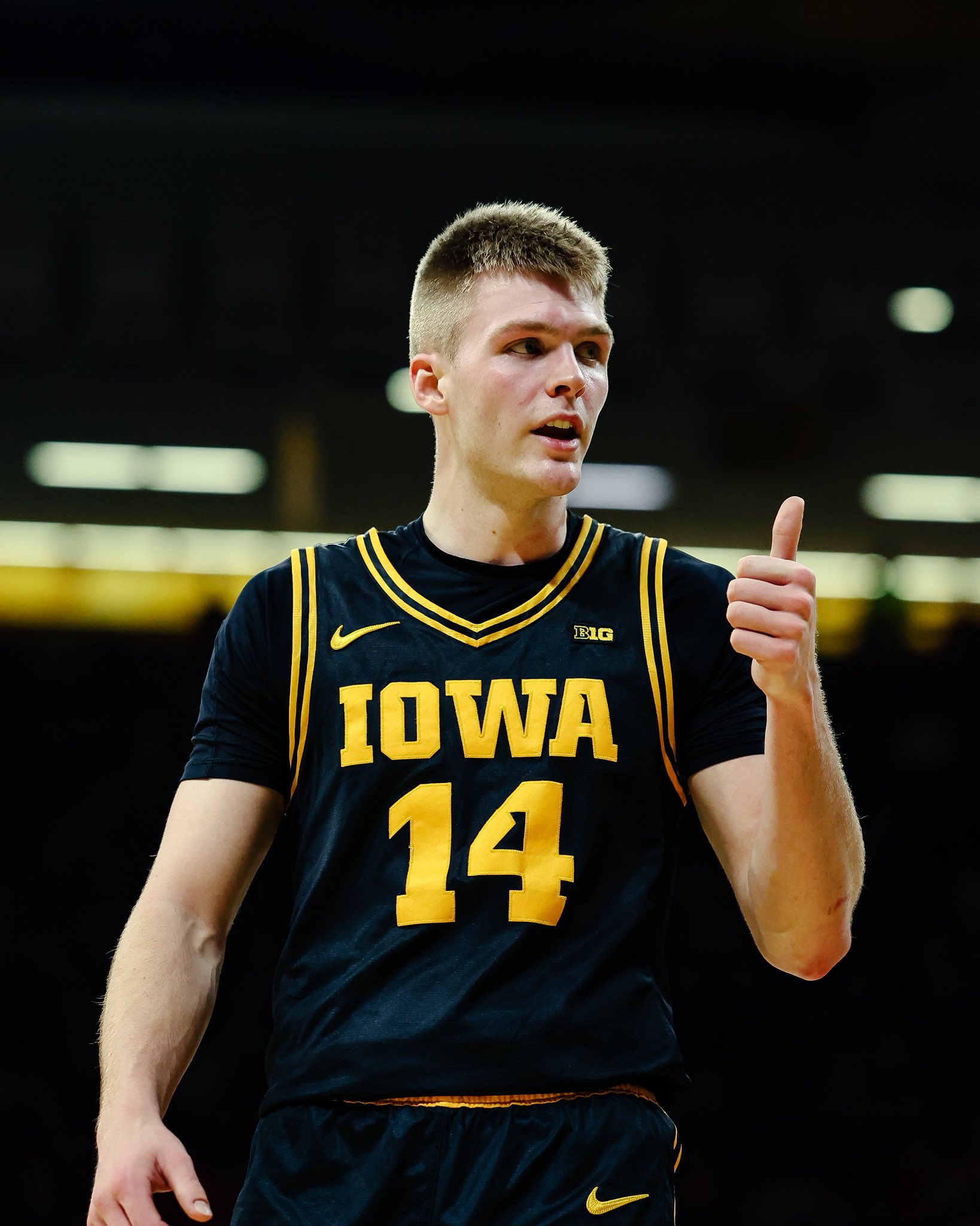 Iowa senior point guard Bennett Stirtz name first-team All-Big Ten by ...
