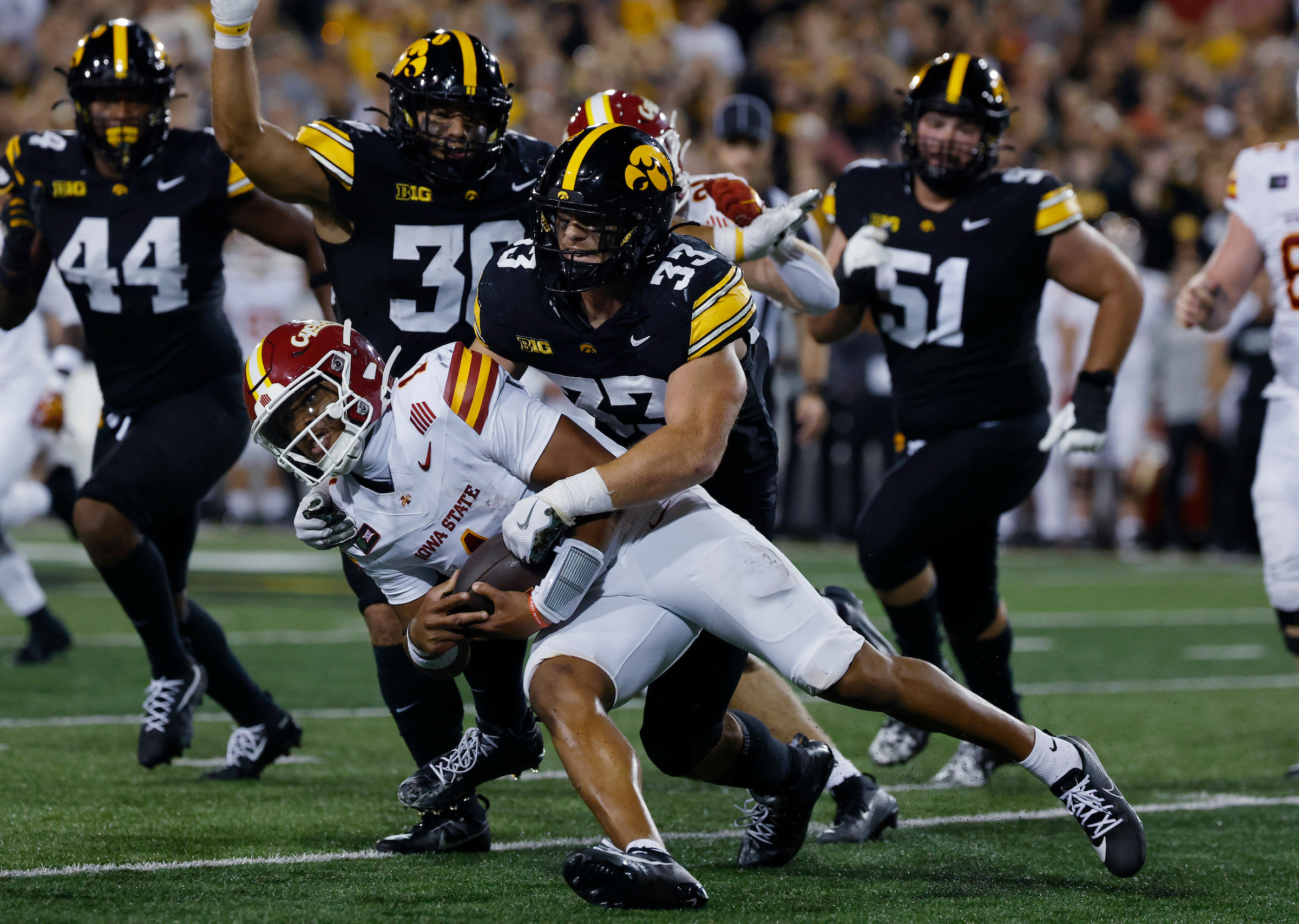IOWA FOOTBALL VS IOWA STATE