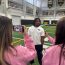 lj with students
