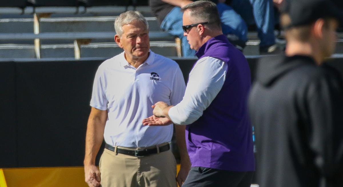 Kirk Ferentz, Pat Fitzgerald 